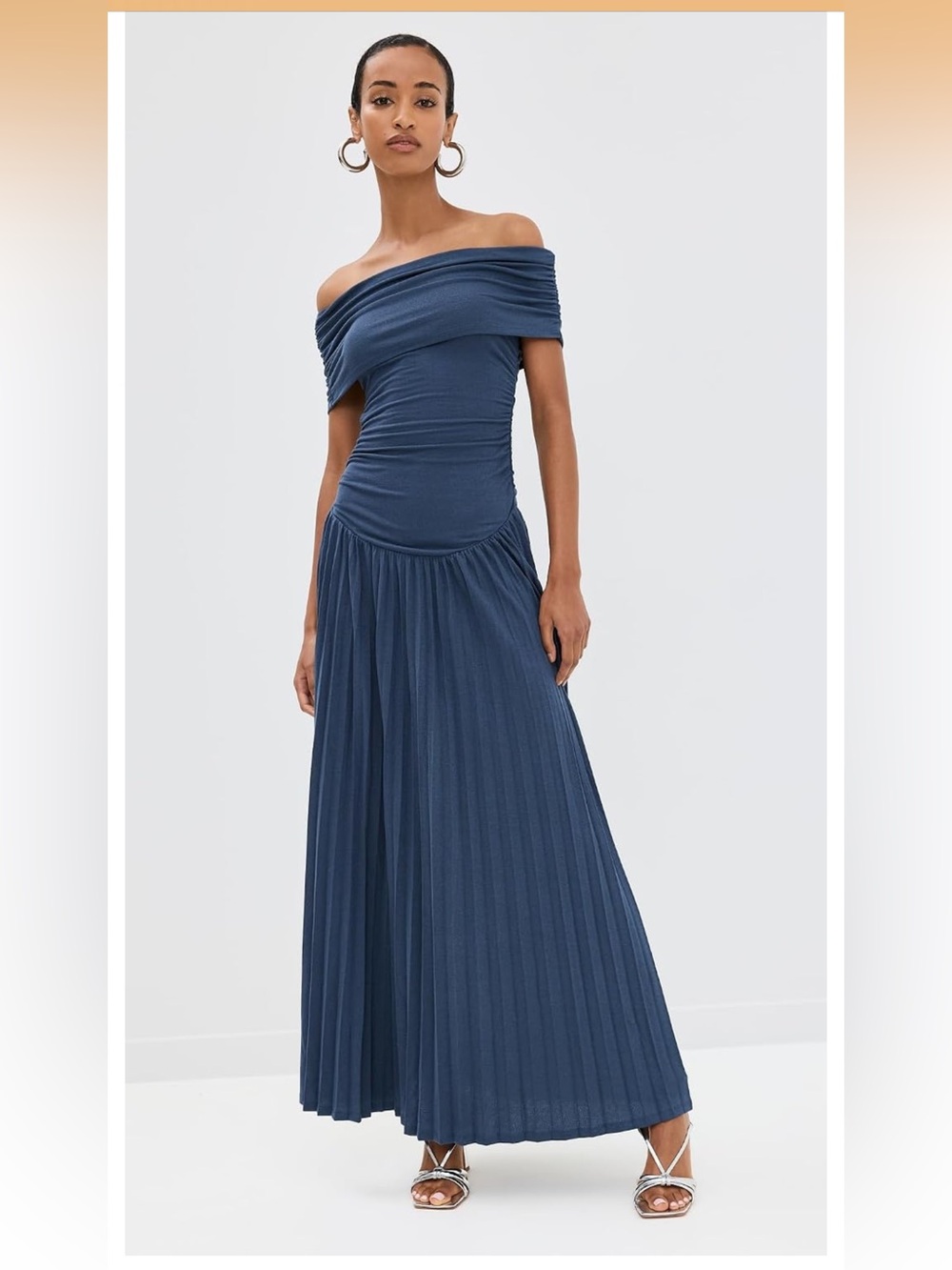 Lioness Field of Dreams Navy Maxi Dress